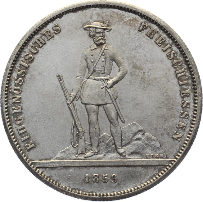 1859 Zürich - 5 Franken